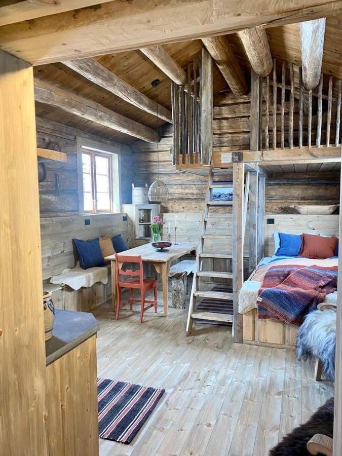 Sauefjoset - Idyllisk Gardstun Fra 1800-Tallet Skjåk Exterior foto